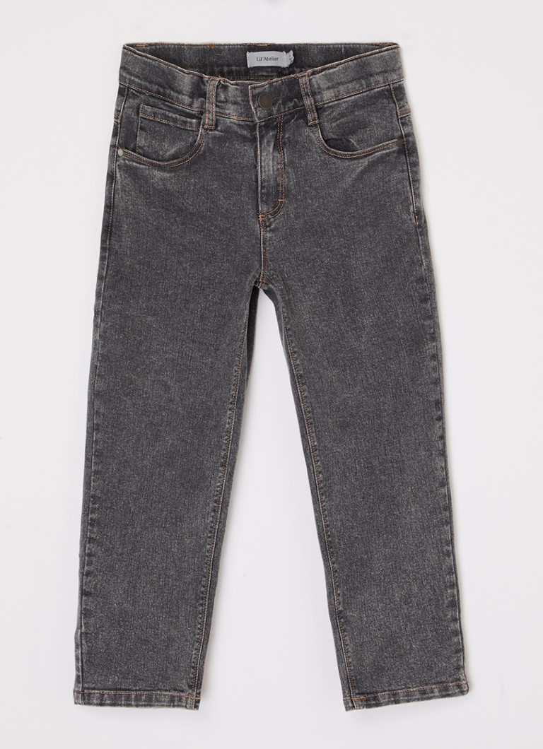 Calça jeans Lil 'Atelier NMN Berlin com modelagem afunilada em mistura de algodão orgânico