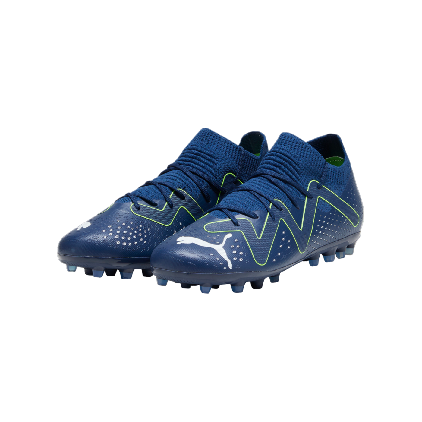PUMA FUTURE Match MG Jr Kids Blau Weiss F03