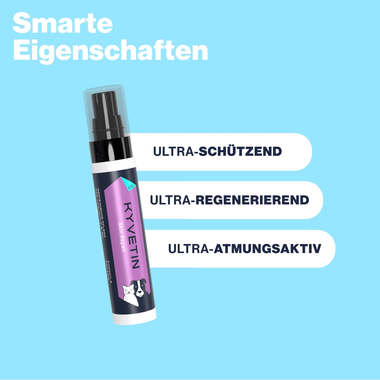KYVETIN Fellpflege KYVETIN Gel Skin Repair für Hunde und Katzen
