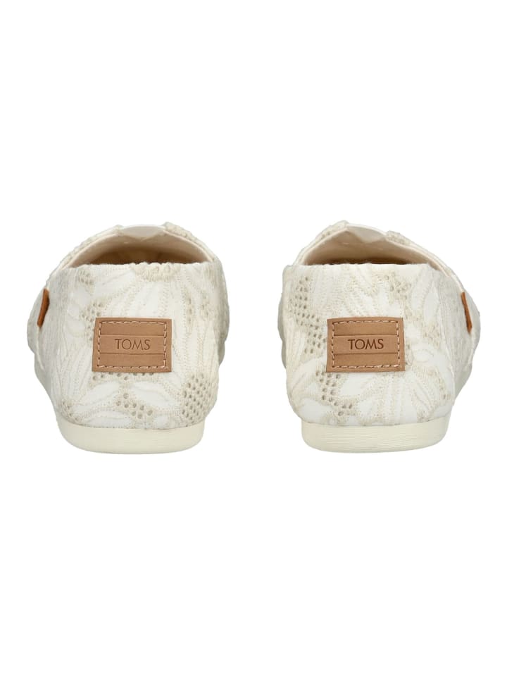 TOMS Slipper in Natural günstig kaufen