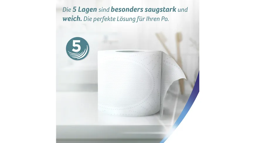 Zewa Premium Toilettenpapier mit Stroh 6x110 Blatt