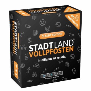 Stadt Land Vollpfosten - Das Kartenspiel (Classic Edition) (DE)