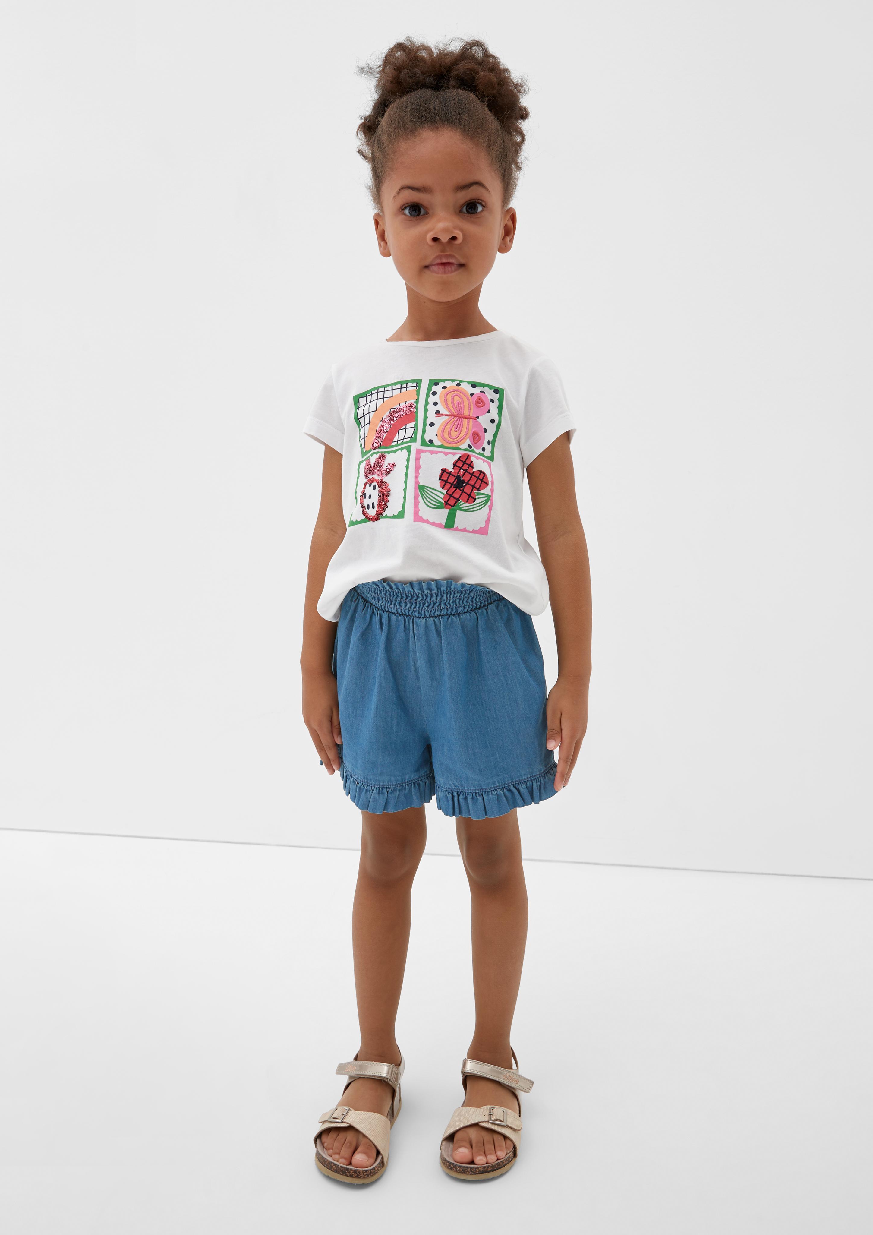 Jeans-Shorts / Loose Fit / Mid Rise / Wide Leg  2130046-55Y1