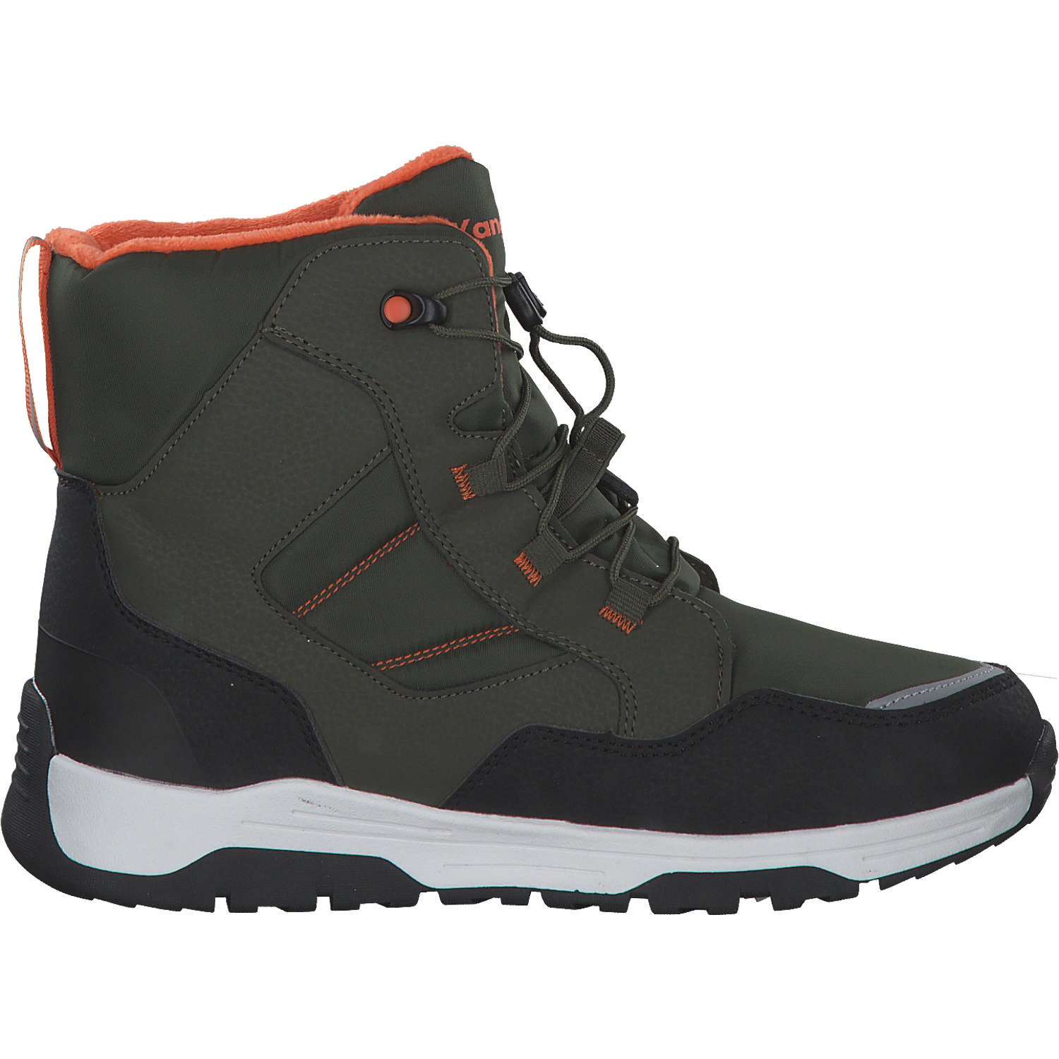 KangaROOS K-MJ North RTX 18928, Winterstiefel, Grün (Olive)