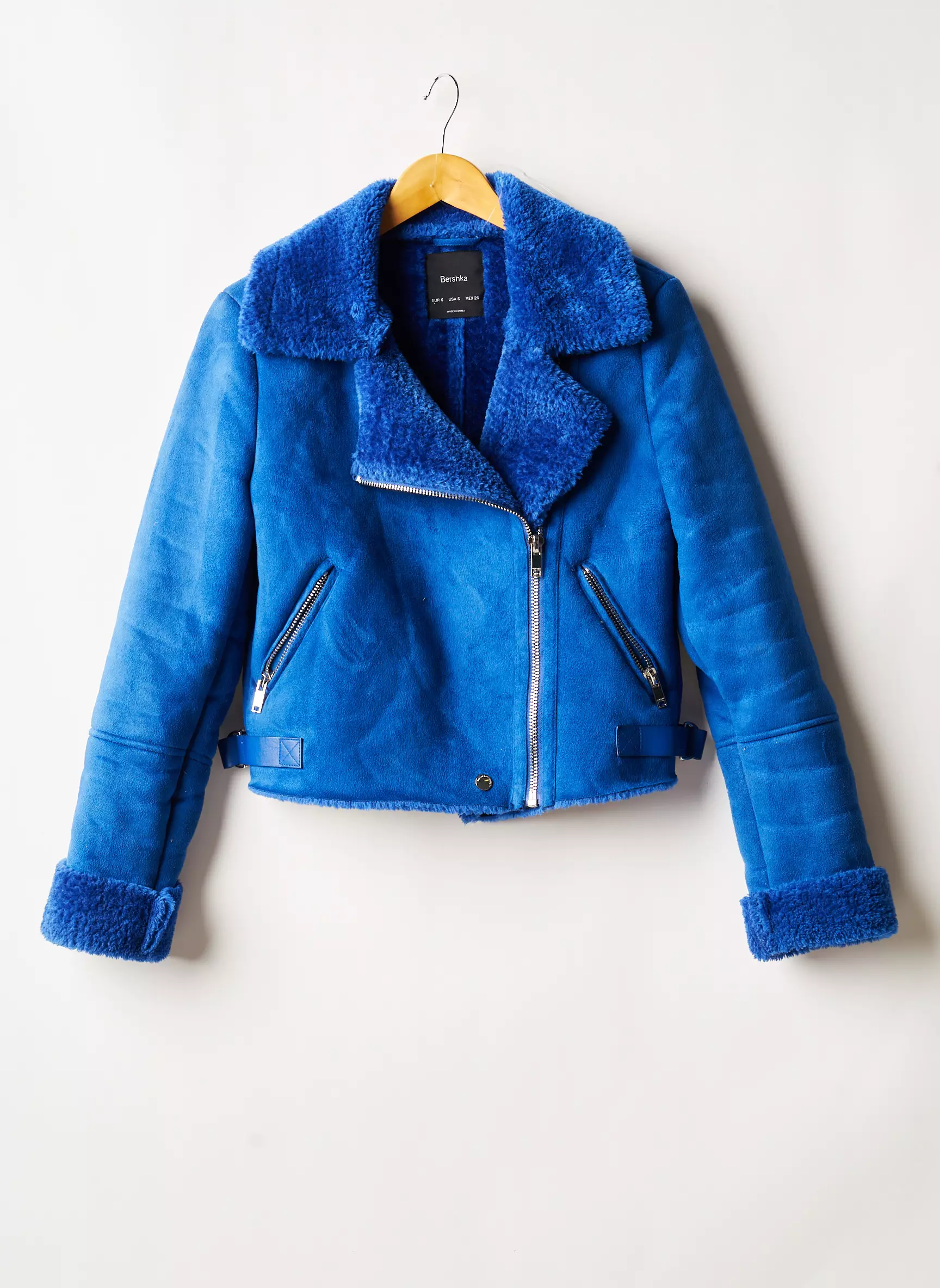 Bershka Vestecasual Femme couleur bleu