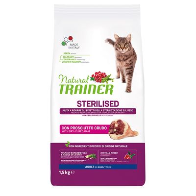 Natural Trainer Cat Sterilised mit Rohschinken