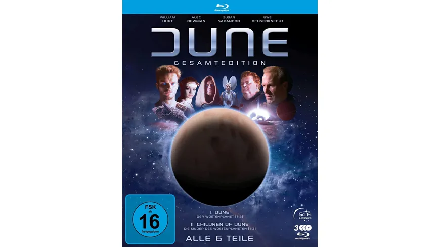 Dune Gesamtedition (Der Wüstenplanet & Children of Dune) (Fernsehjuwelen)  [3 BRs]