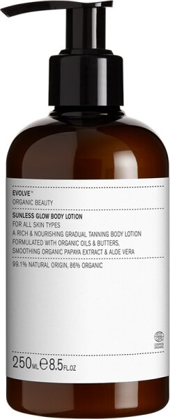 Evolve Organic Beauty Sunless Glow Body Lotion Bodylotion