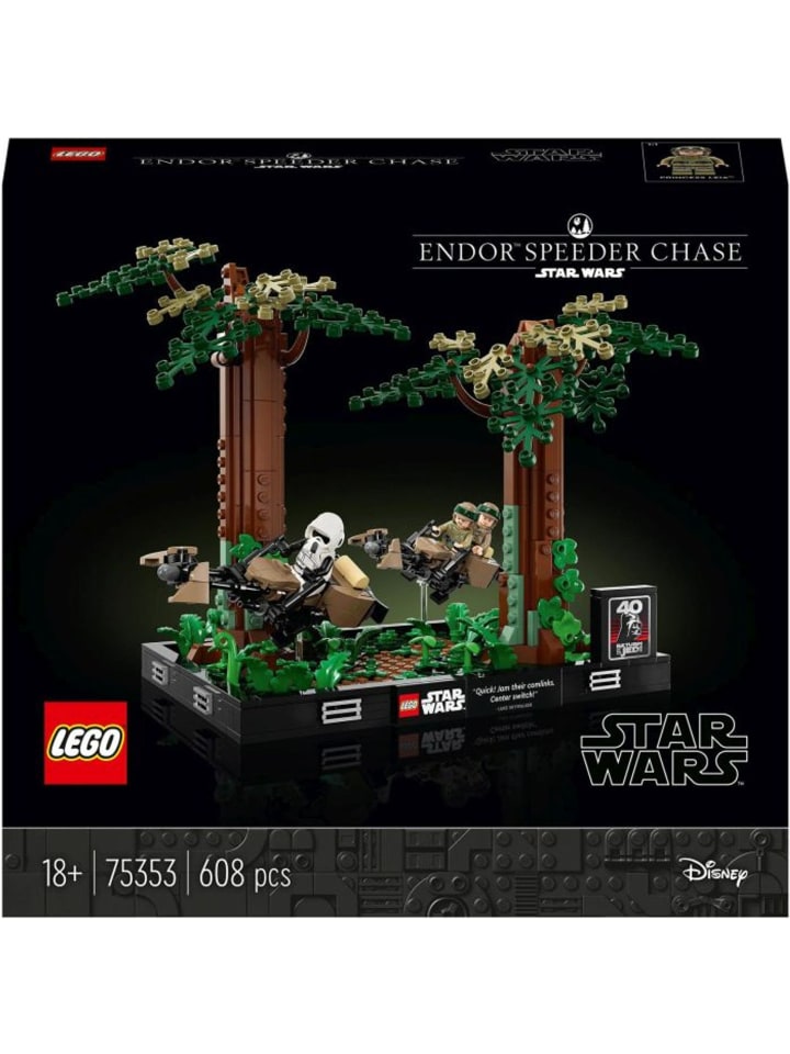 LEGO Star Wars 75353 Verfolgungsjagd auf Endor  Diorama in Mehrfarbig ab 18 Jahre günstig kaufen onesize