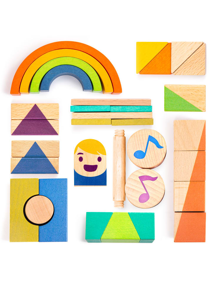 IGGY Pianokasten mit Holzbausteinen in Bunt günstig kaufen onesize