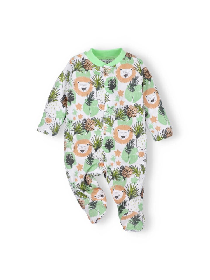 Nini Strampler Herbst, Winter in grün weiß günstig kaufen