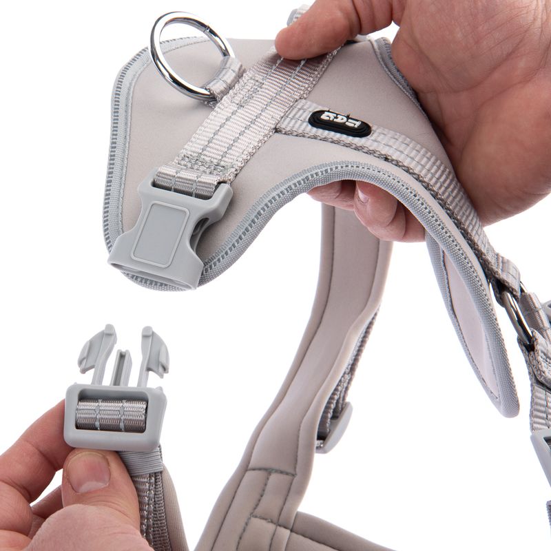 TIAKI Geschirr Neoprene, grau zu TOP-Preisen