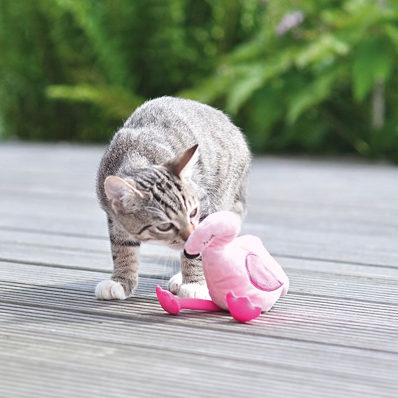 Aumüller Flamingo Pinky mit Baldrian und Dinkelspelz zu TOP-Preisen