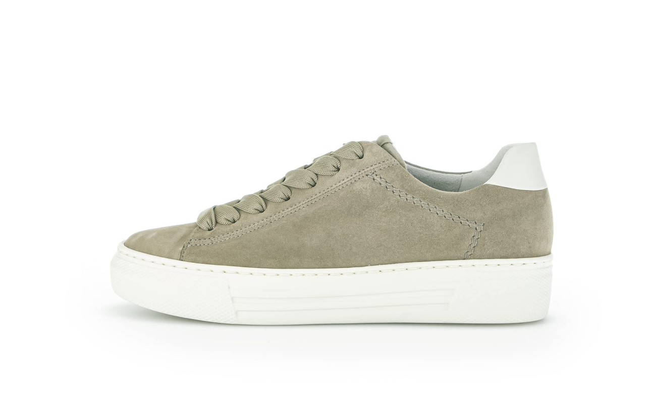 GABOR Freizeit Schnürer grün Gabor Comfort Sneaker low 46.460.11 grün