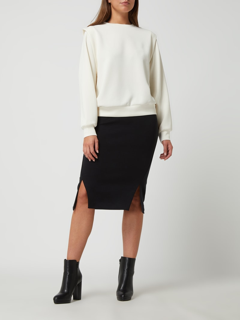 Sweatshirt mit Modal-Anteil in ecru
