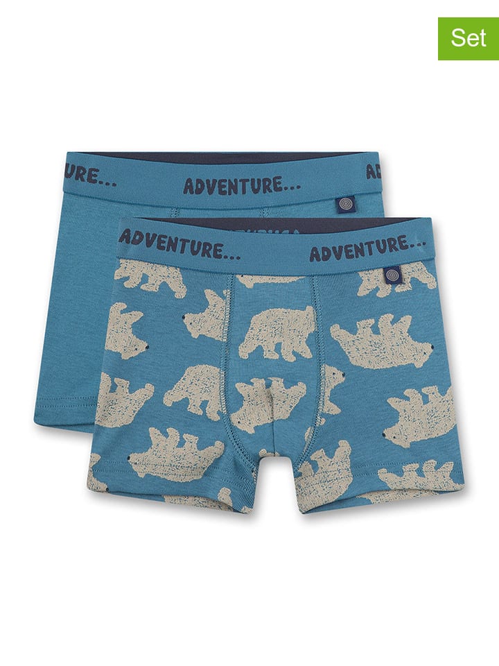 Sanetta 2er-Set: Boxershorts in Blau günstig kaufen