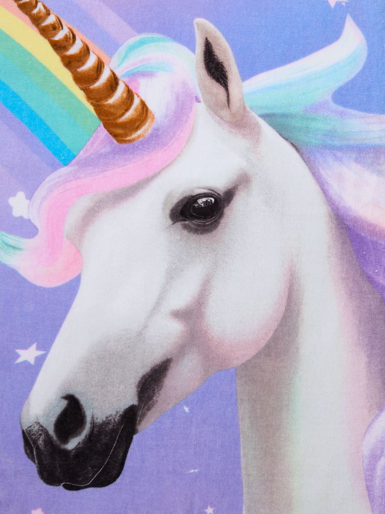 Serviette de bain LICORNE dorée LICORNE 70x140cm