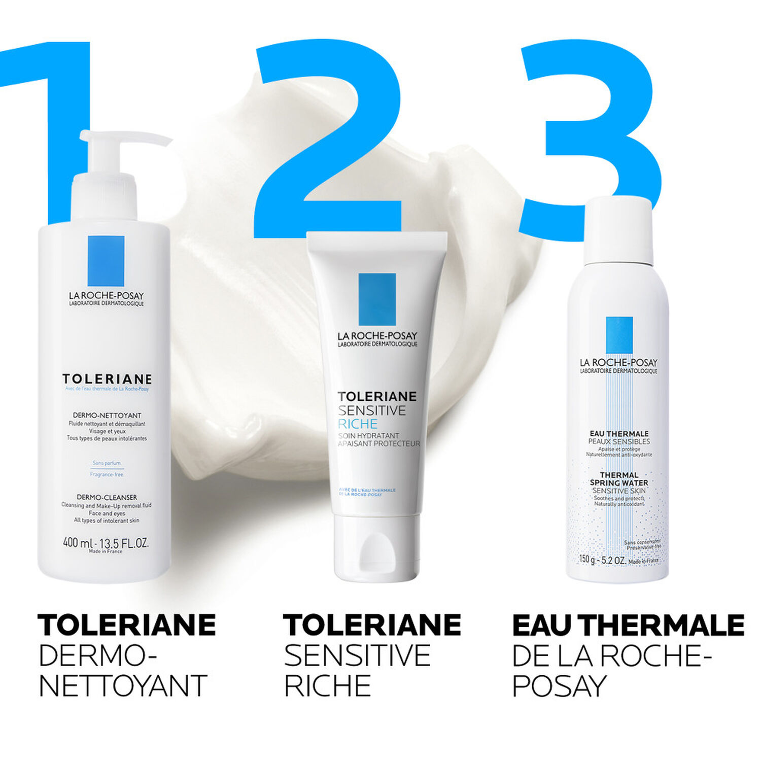la roche-posay Toleriane Sensitive Riche Soin Hydratant Apaisant Protecteur 40 ml
