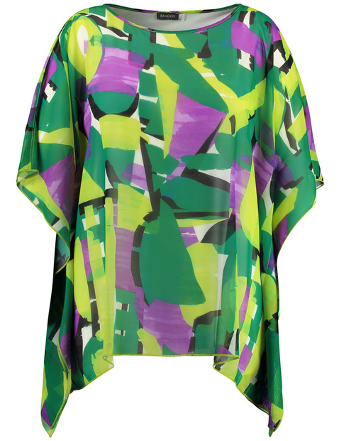 Oversized-Bluse im Lagenlook