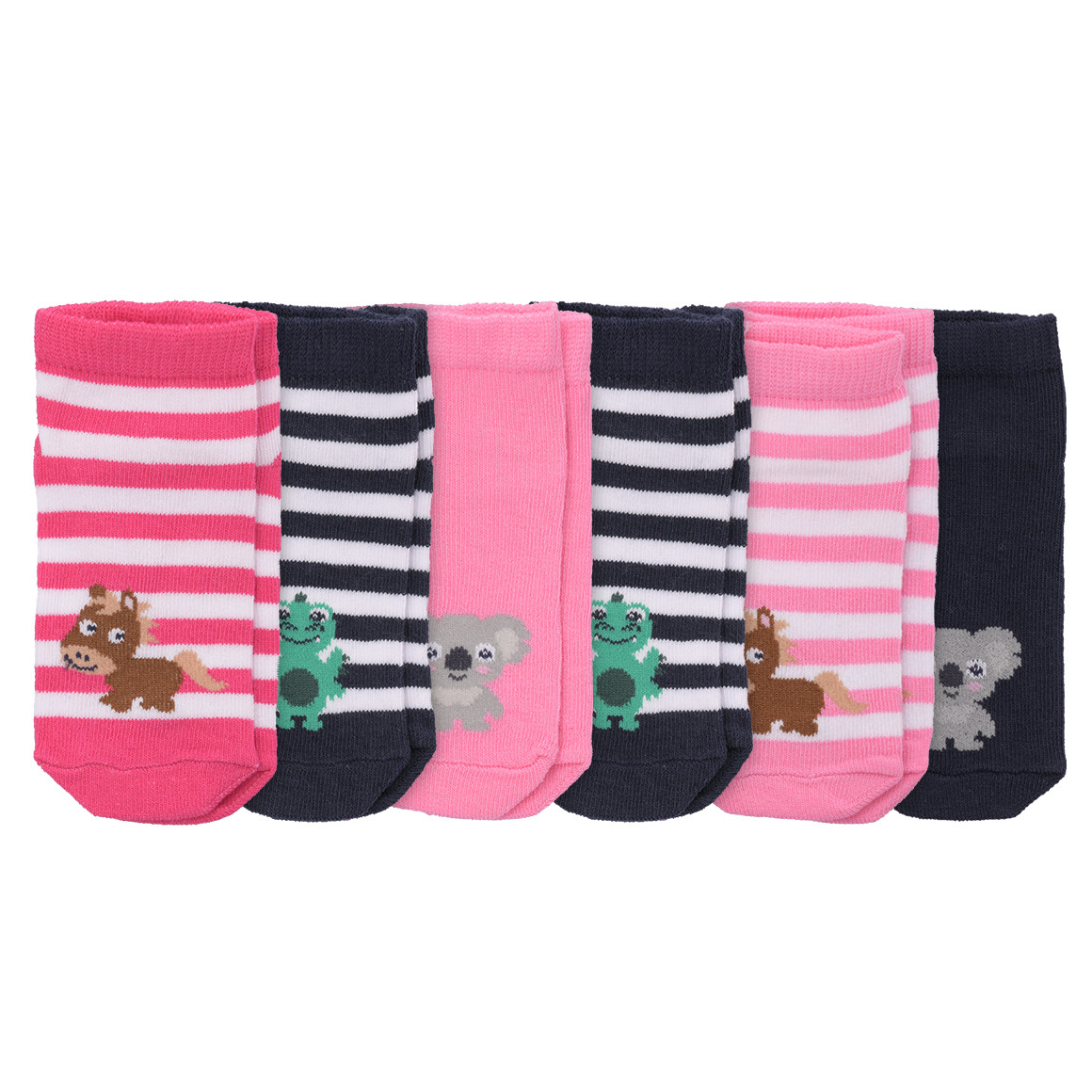 5 Paar Baby Sneaker-Socken im Set