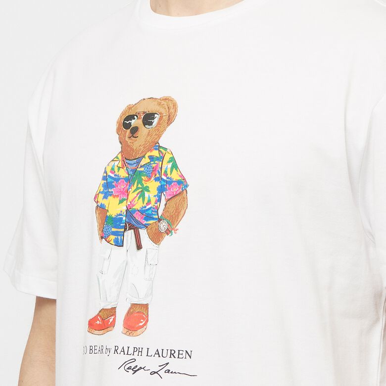 Polo Ralph Lauren T-Shirt white beach club bear