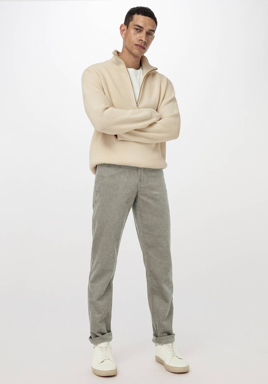 Cordhose Jan Regular Fit aus reiner Bio-Baumwolle