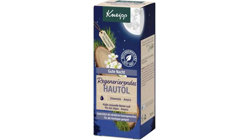 Kneipp Regenerierendes Hautöl Gute Nacht 100 ml