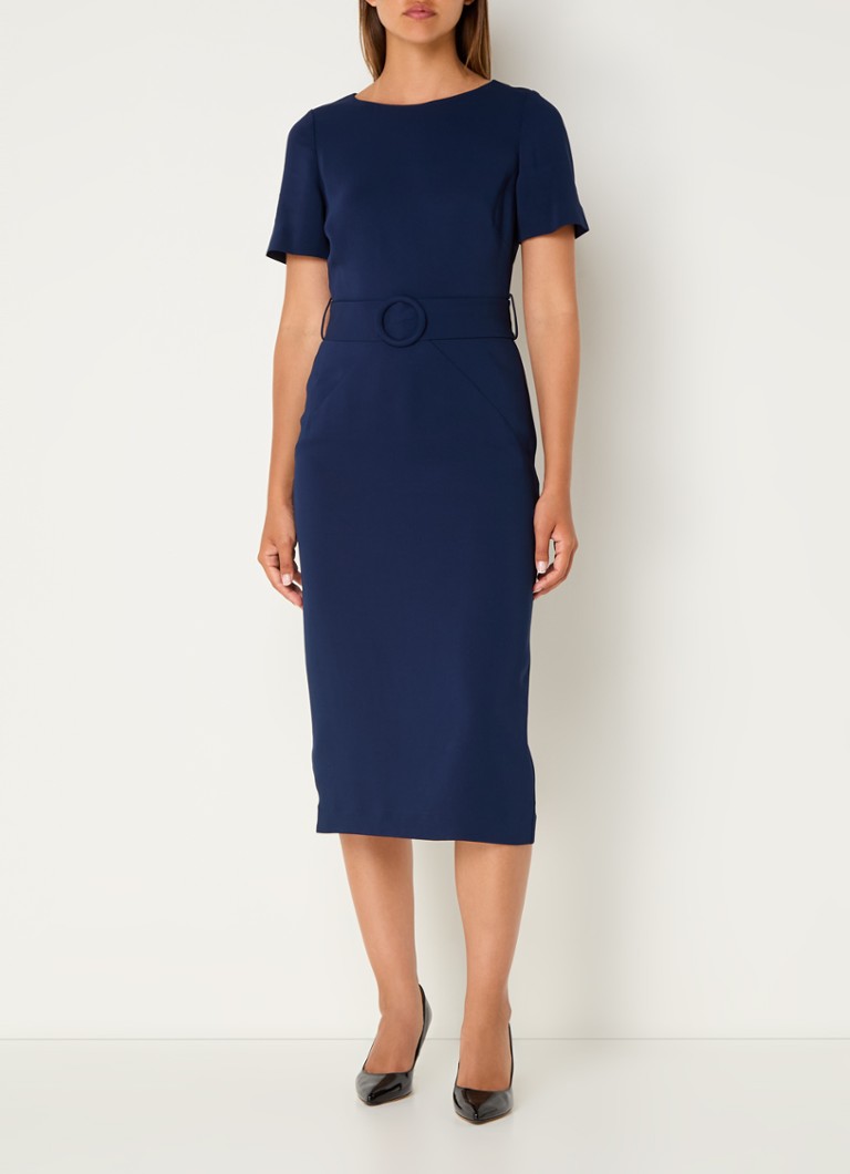 LKBennett Klaudia midi dress with belt
