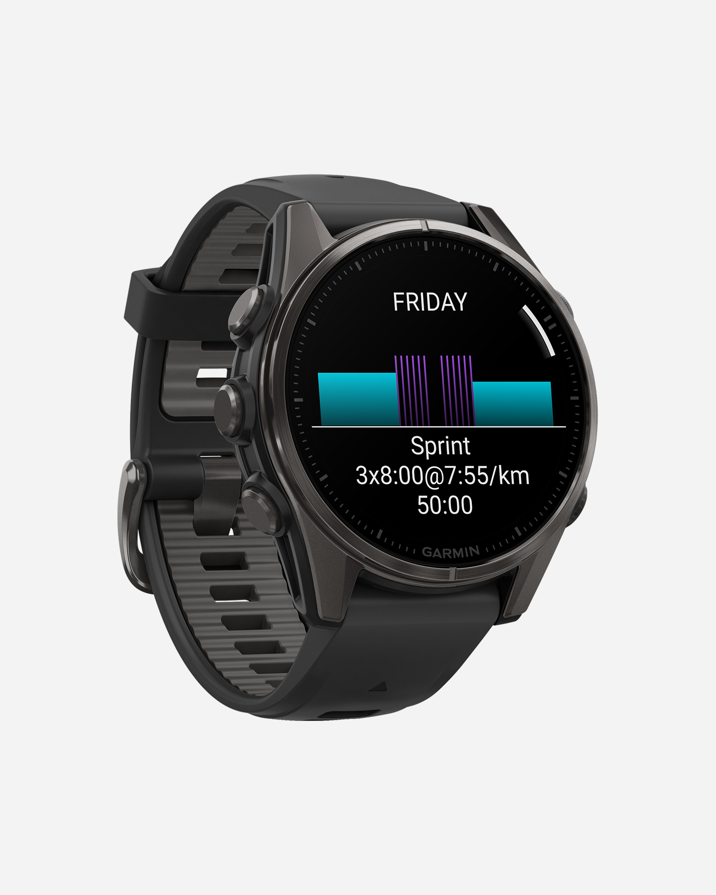 Garmin Fenix 8 Amoled 43mm Sapphire Multifunction Watch 010-02903-21