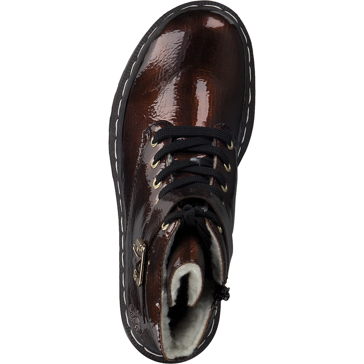 Rieker Y8742, Schnürstiefeletten, Damen, antik