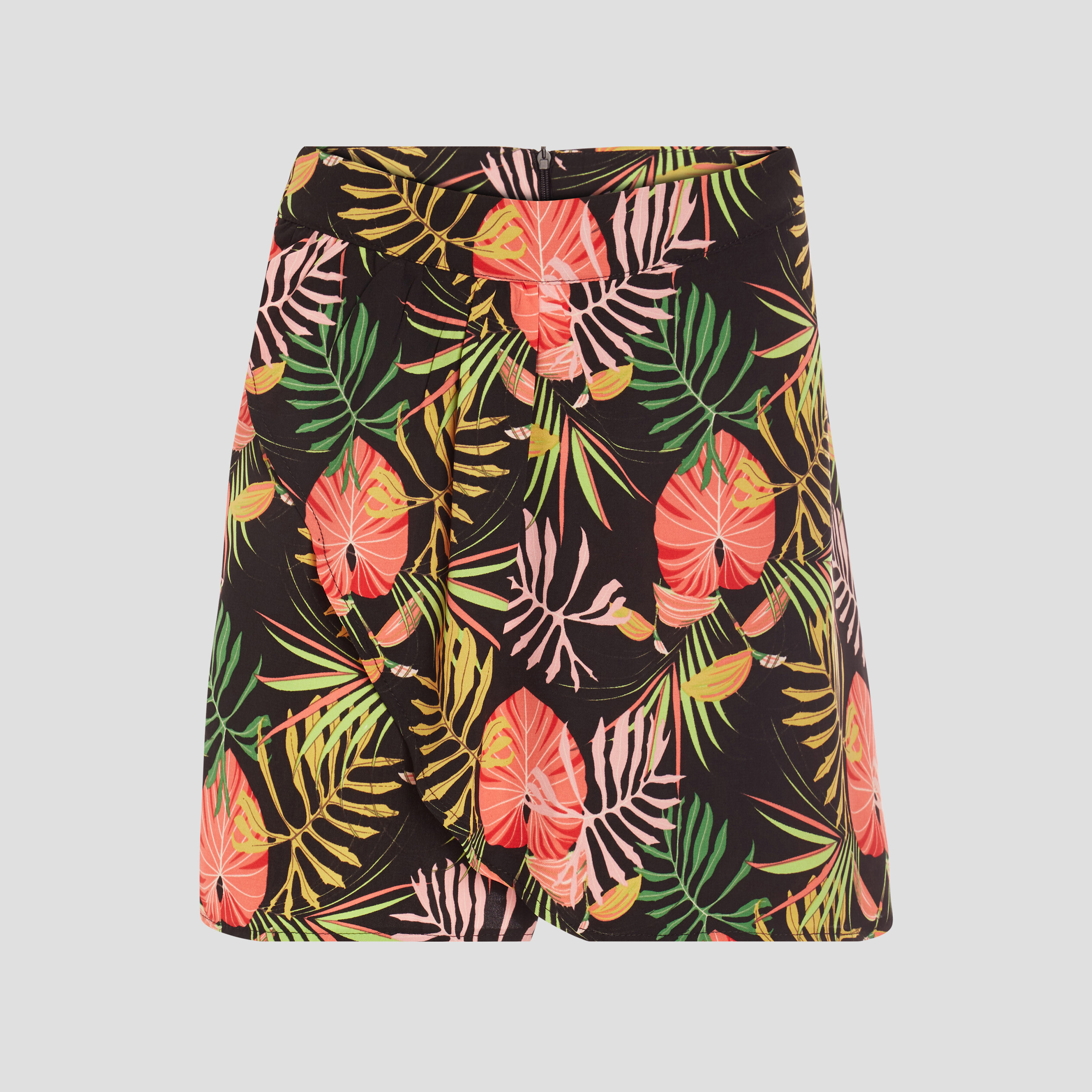 Skort droit noir femme | La Halle