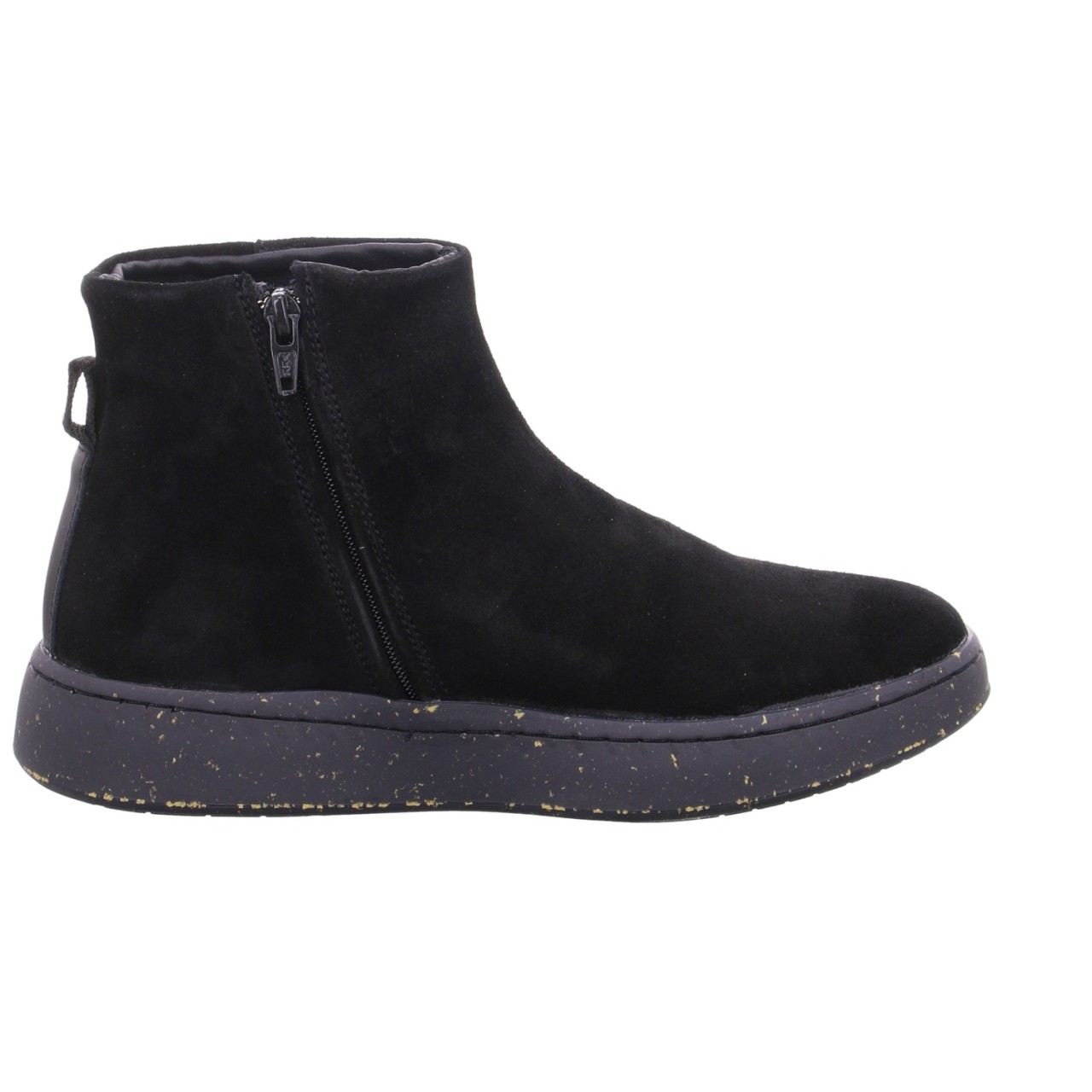 WODEN Klassische Slipper schwarz Abbi Suede