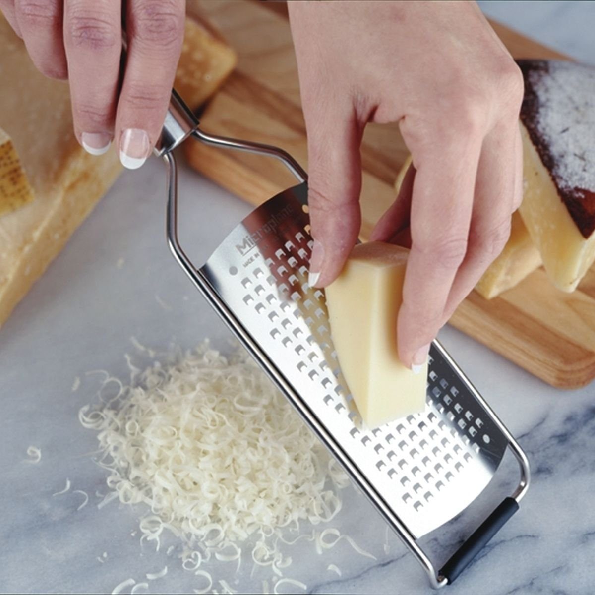 Microplane Küchenreibe Professional Grob, Edelstahl