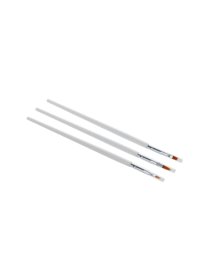 COFI 1453 Smiffys Make Up FX Essentials Pinsel-Set – 3-teilig für präzise in Weiß günstig kaufen onesize