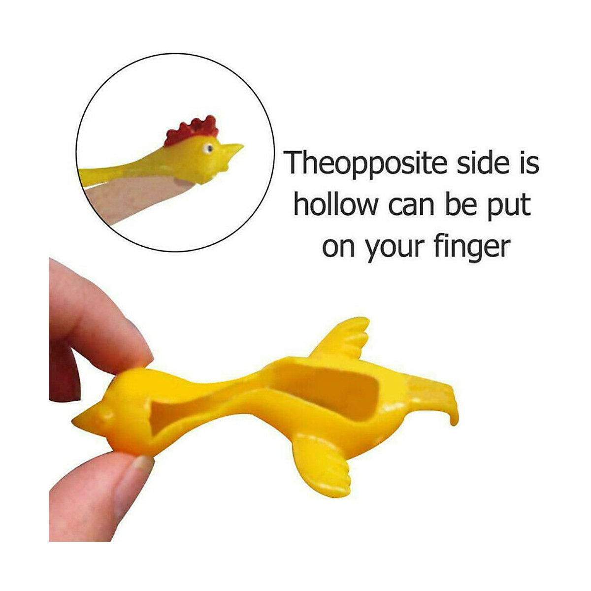 Fingerspielzeug Finger Fliegen Hühner-1 tlg Mitgebsel