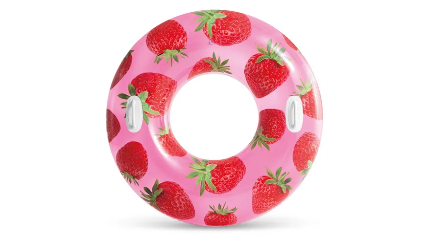 Intex - Großer Schwimmreifen „Tropical Fruit Tubes“, sortiert, 1 Stück