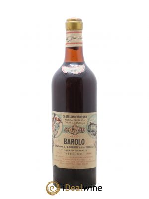 Barolo DOCG Comm. Giovan Battista Burlotto  1957 - Lot de 1 Bouteille
