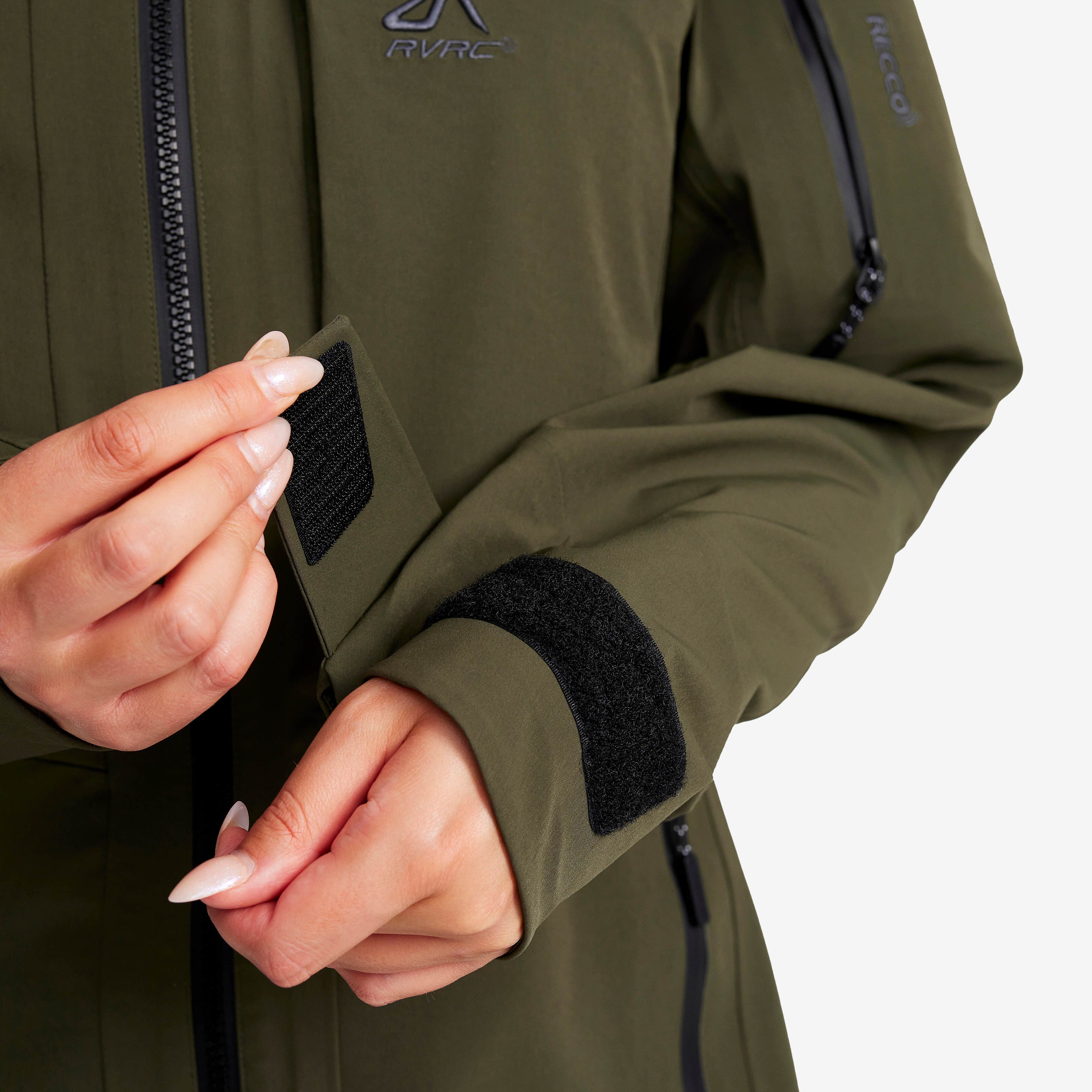 Cyclone Long 3L Jacket Femme Forest Night