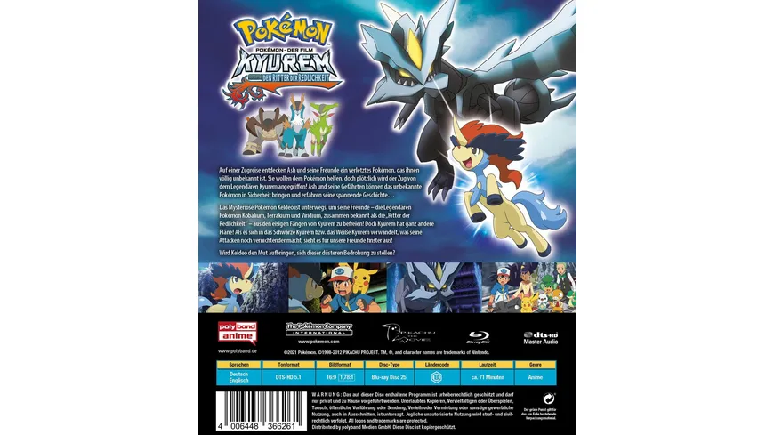 Pokémon 15 - Der Film: Kyurem gegen den Ritter der Redlichkeit