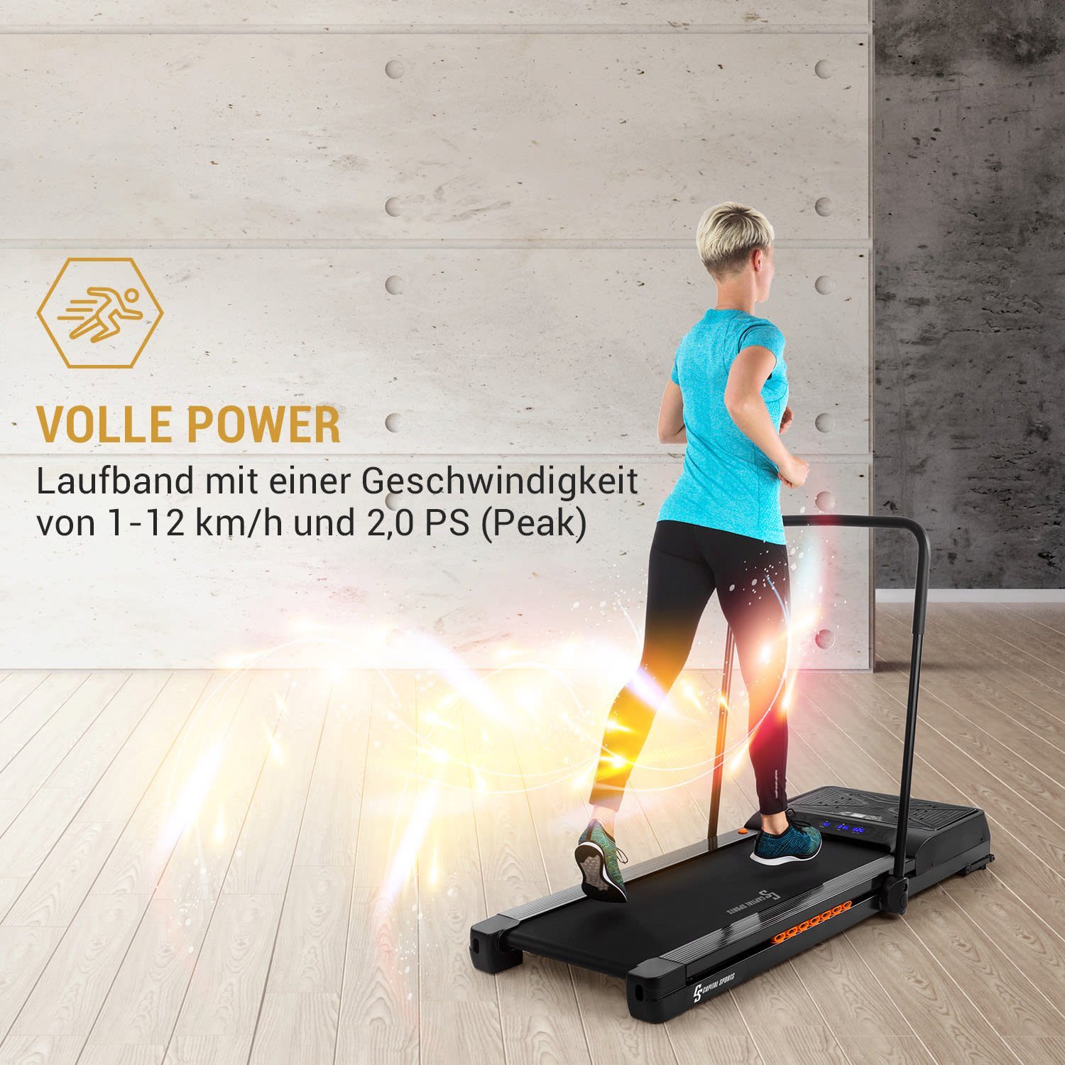 Capital Sports Laufband Workspace Fusion