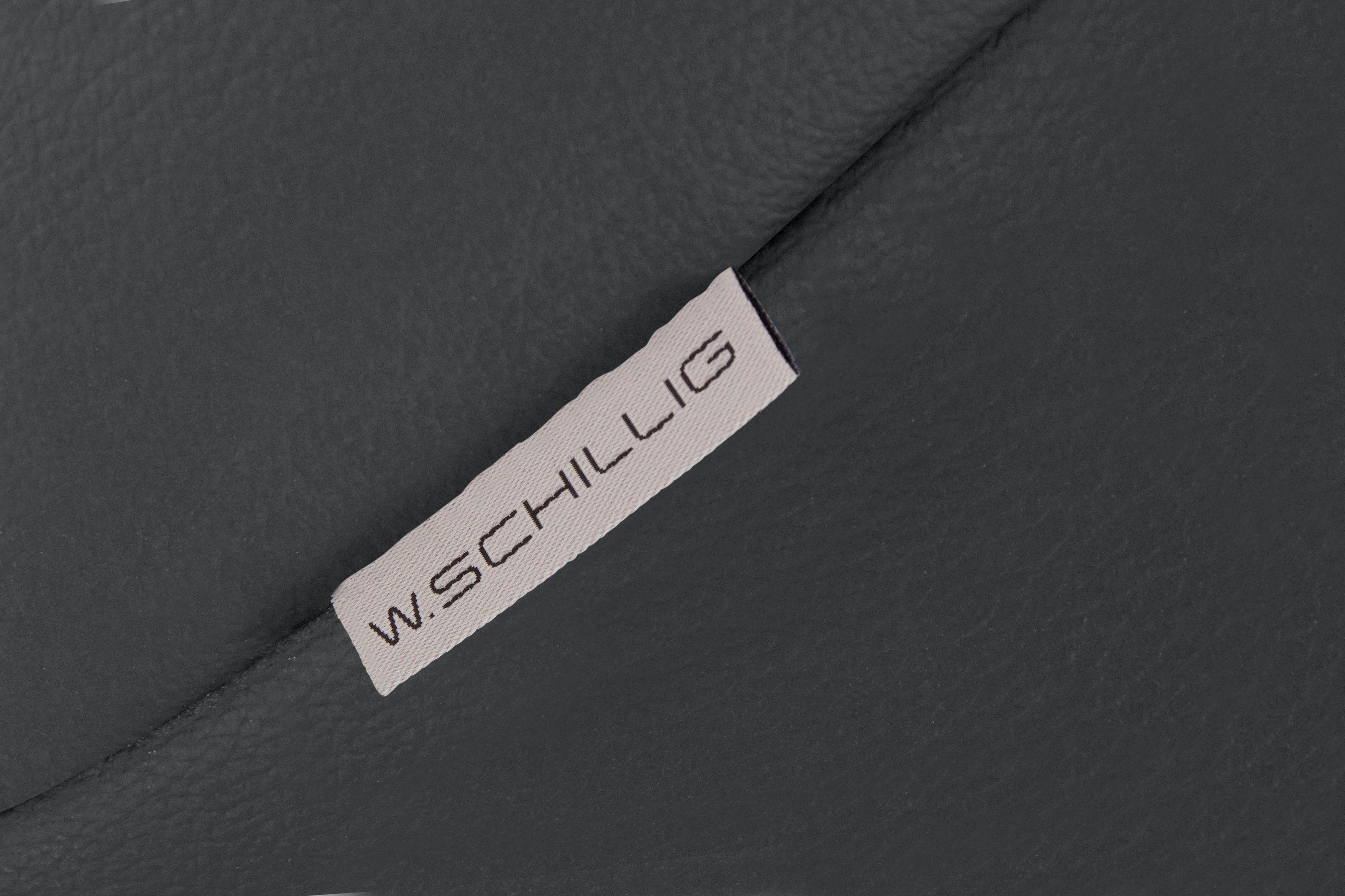 W.SCHILLIG Armlehnstuhl jakob, mit Drahtrohrgestell in Silber matt