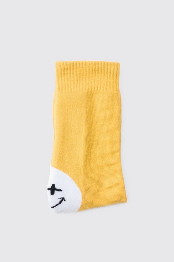 Socken mit Gesichts-Print