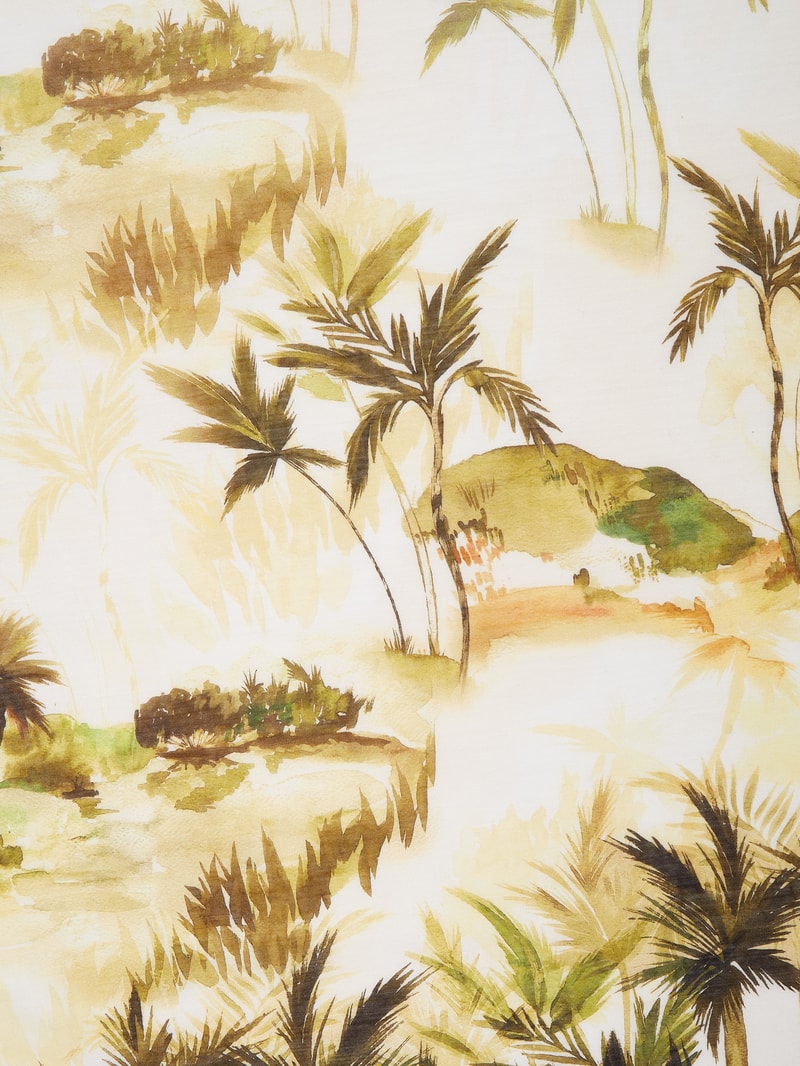 Pareo aus Baumwolle in sand