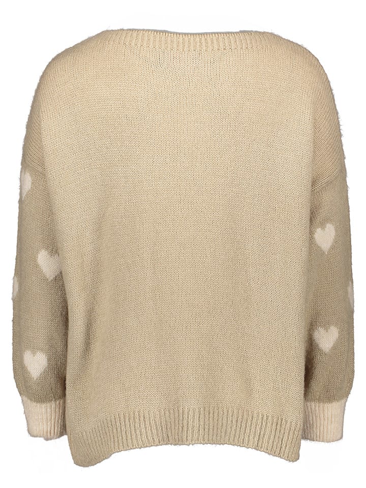 miss goodlife Pullover in Beige günstig kaufen