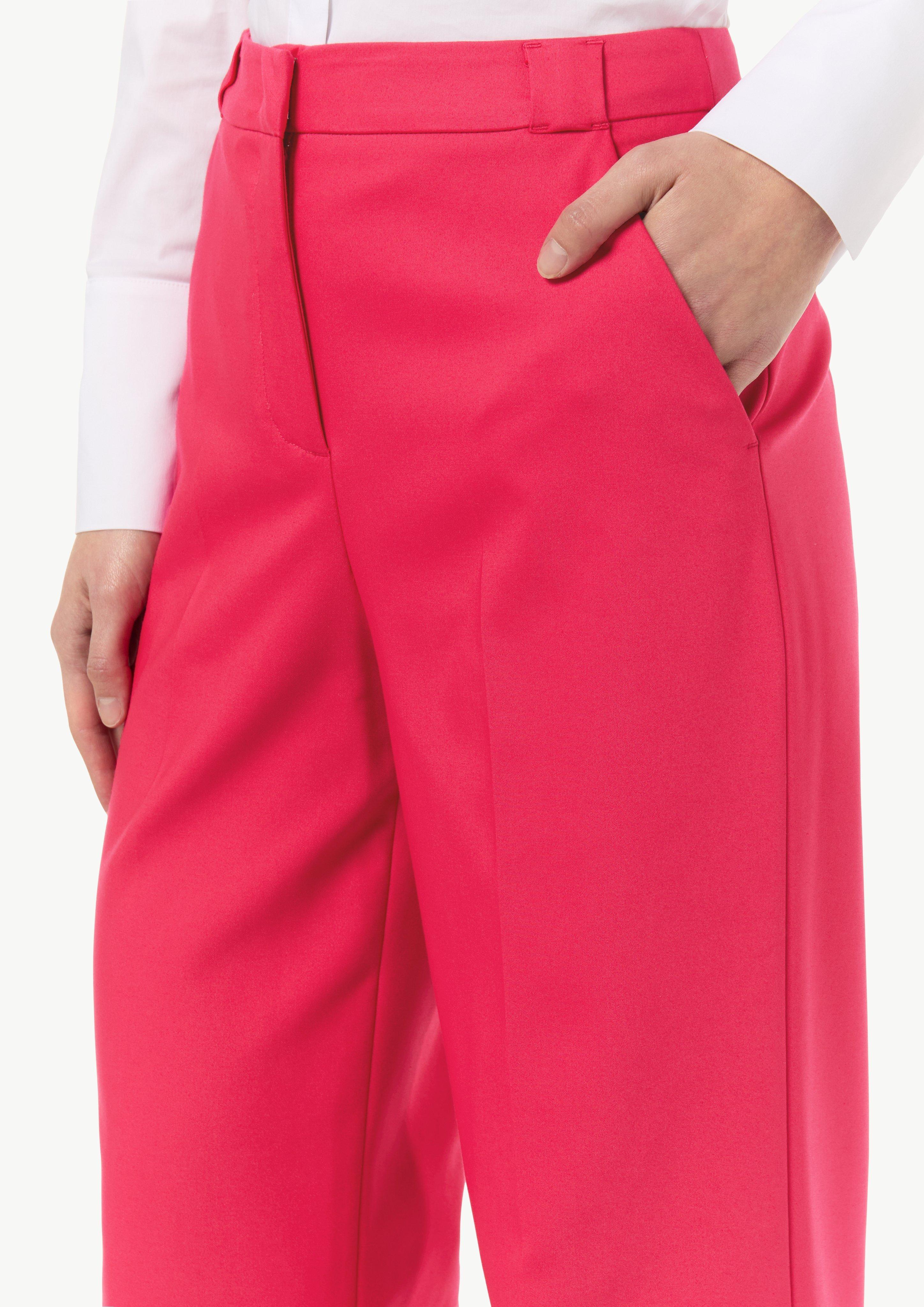 Regular: Hose aus Baumwollmix - pink