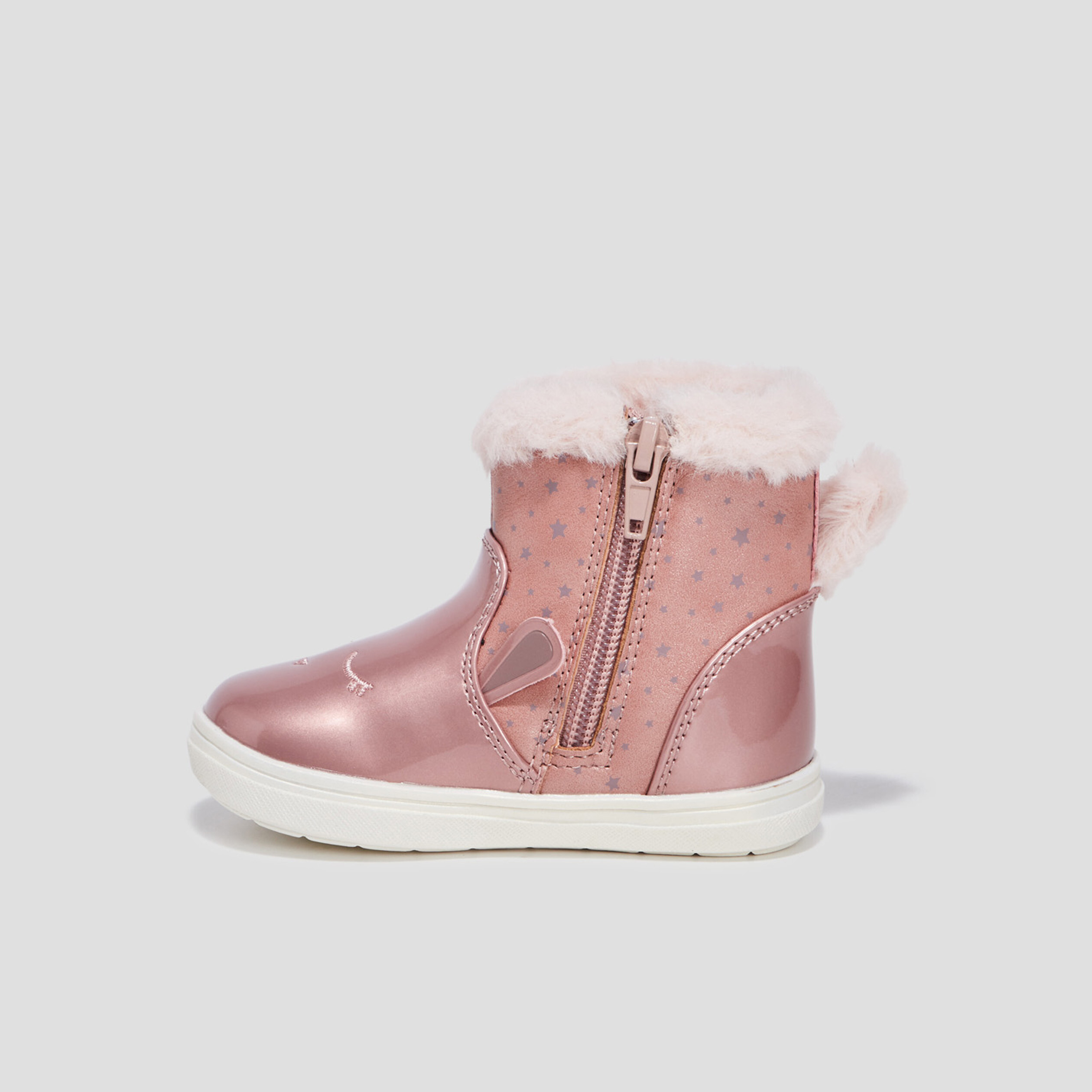 Bottines irisées rose bébé fille | La Halle