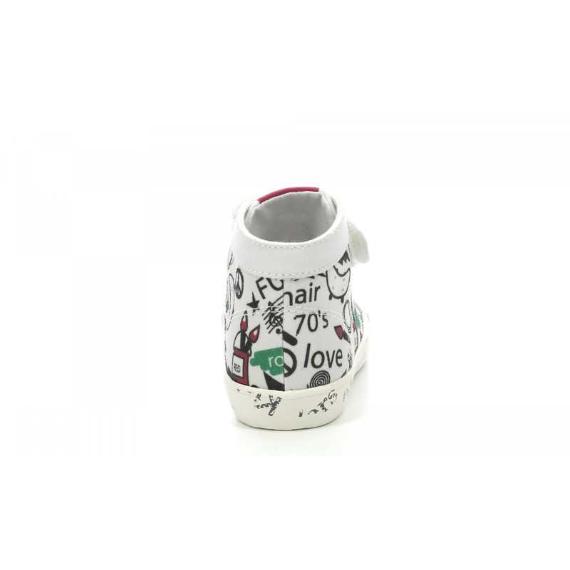 Sneakers hautes toile Godup