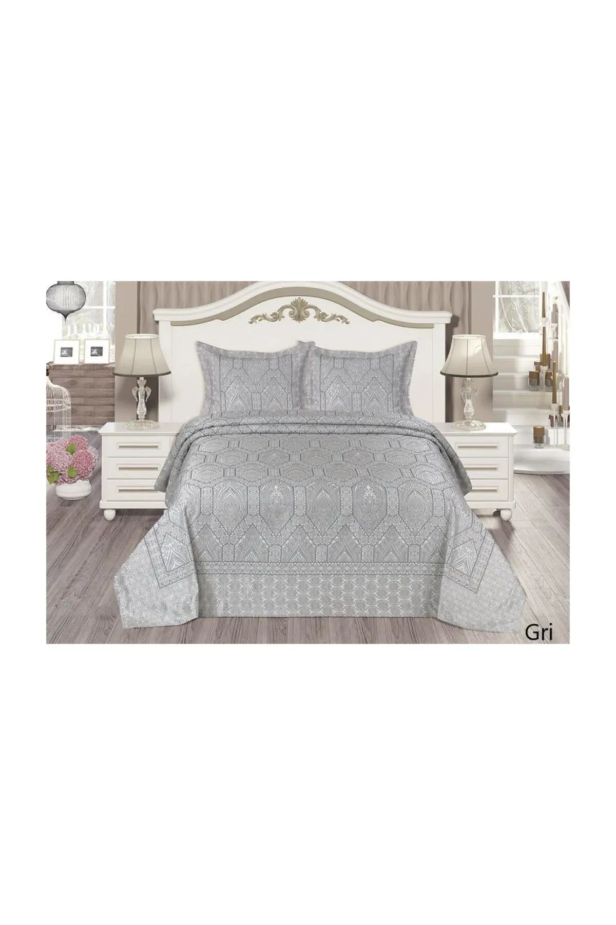 Karna Home  Grena Doppelbett-Tagesdecke