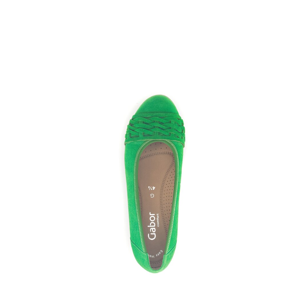 Gabor comfort Eleganter Ballerina grün