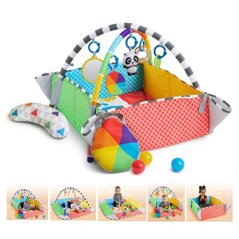 Tapis d’éveil et piscine à balles Patch’s 5 en 1 Baby Einstein